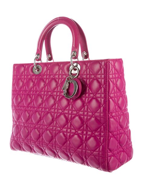 lady dior bag long|large Lady Dior Bag price.